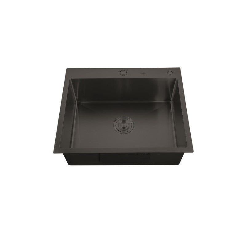 Chiuvetă Bucătărie Inox MIXXUS HM5843-215 - Nano-Black, Grosime 3,0 / 0,8 mm, Durabilă
