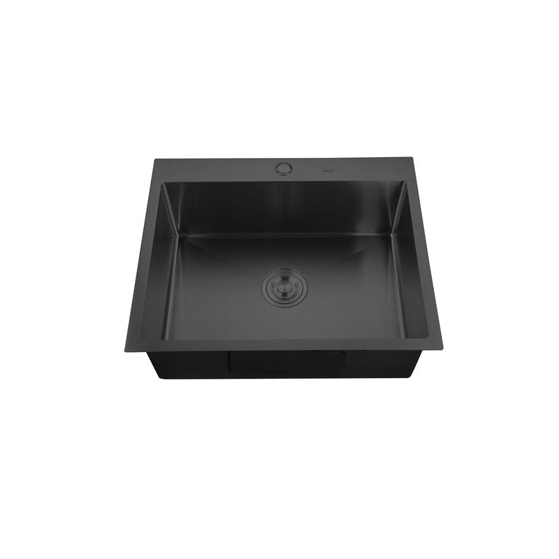 Chiuvetă Bucătărie Inox MIXXUS HM6050-215 - Nano-Black, Grosime 3,0 / 0,8 mm, Durabilă