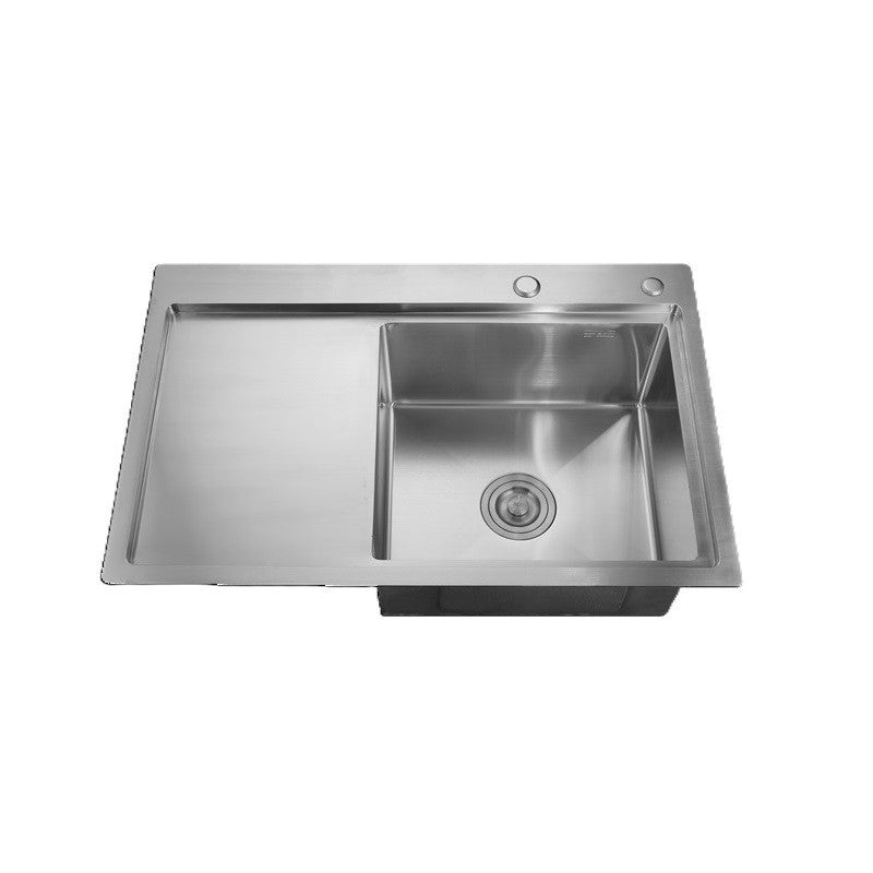 Chiuvetă Bucătărie Inox MIXXUS HM7849R-215 - Oțel SUS304, Grosime 3,0 / 0,8 mm