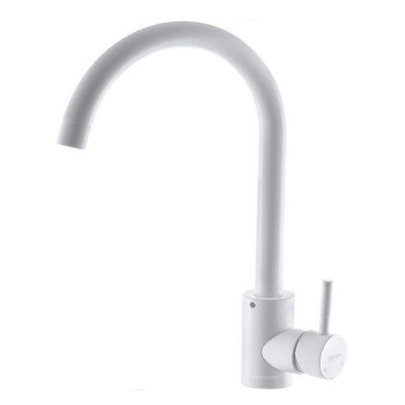 Baterie Bucătărie MIXXUS SUS-011-2 - Oțel Inoxidabil Alb, Design Ergonomic, Anticorozivă