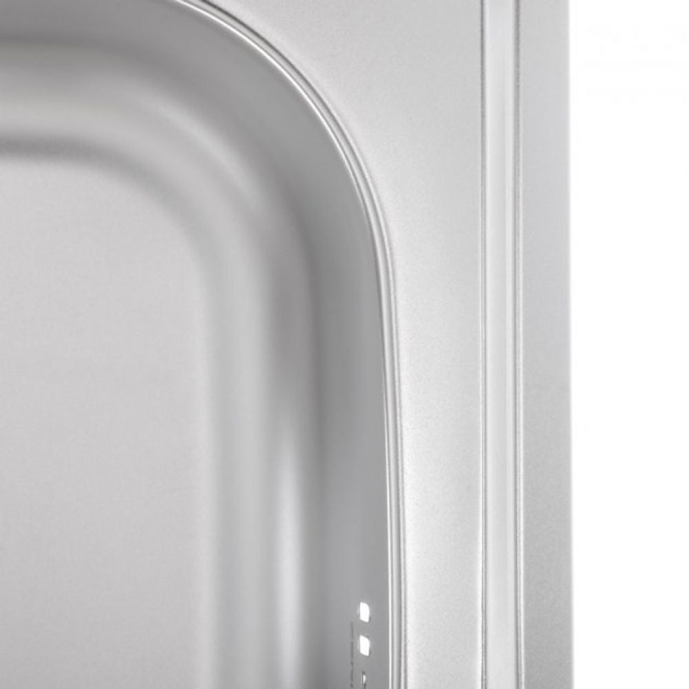 Chiuvetă Bucătărie Inox MIXXUS Z5050-08-180E - Oțel Inoxidabil, Ușor de Întreținut