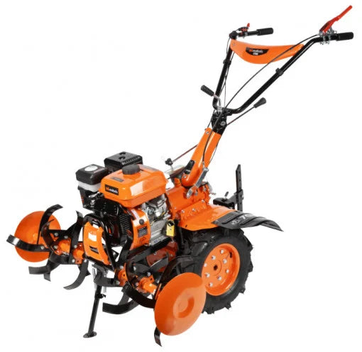 Motocultor EvoTools T700 cu Roți de Transport - Ghidaj Coarne 3 Poziții, Senzor de Ulei
