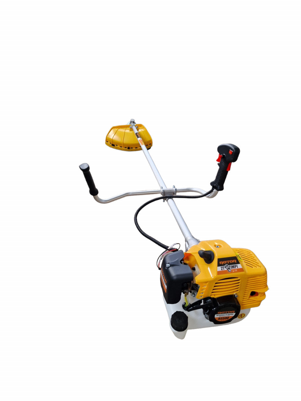 Motocoasă pe Benzină Rotor R5500 - 4,7 CP, 5500 W, Cosire Iarbă pe Suprafețe Mari