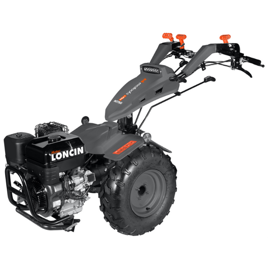 Motocultivator pe Benzină EvoTools +Plus MT760A Loncin - 15 CP, Pornire Electrică, Far LED și Cric