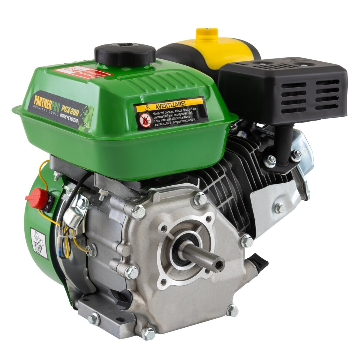 Motor benzină PGX200 (arbore 19 mm) PARTNERPRO, 6.5 CP, 4T