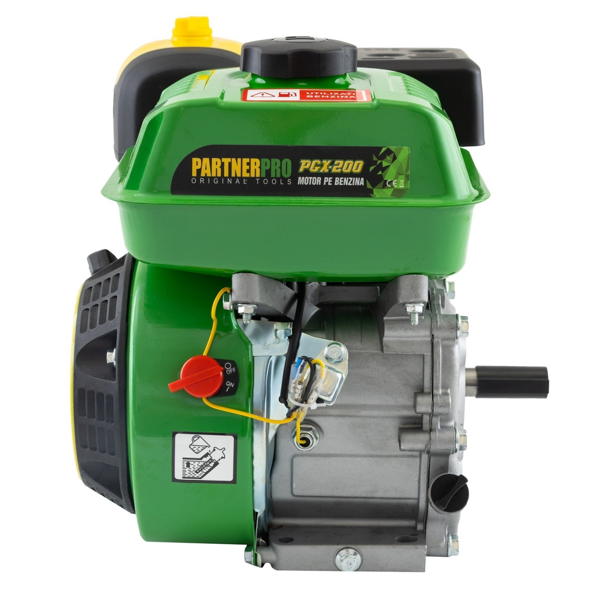 Motor benzină PGX200 (arbore 20 mm) PARTNERPRO 6.5 CP , 4T