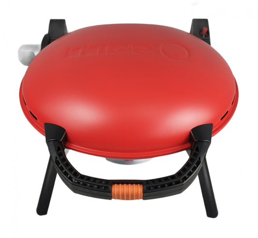 Grătar Portabil pe Gaz O-Grill 500 - Culoare Roșu, Camping, Picnic și Ieșiri în Natură