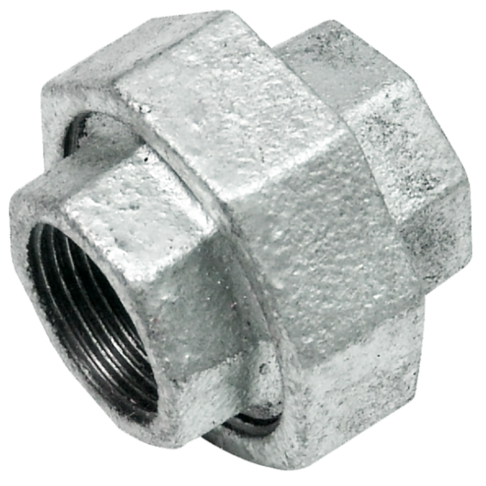 Olandez Zincat 330 Filet Interior-Filet Interior 1 1/2" - Fontă Zincată, Îmbinare Demontabilă Țevi