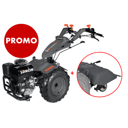 Pachet Motocultivator EvoTools +Plus Loncin MT370 + Freză - Motor pe Benzină, Grădină, Ofertă