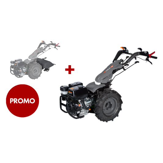 Pachet Motocultivator Loncin MT370 EvoTools +Plus + Freză - Pornire Electrică, Benzină, Ofertă