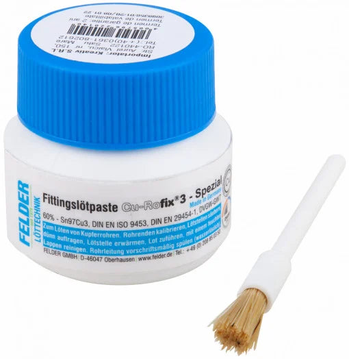 Pastă pentru Lipit Cupru EvoTools - Instalații Apă Rece și Caldă, Curăță și Pregătește Țevi