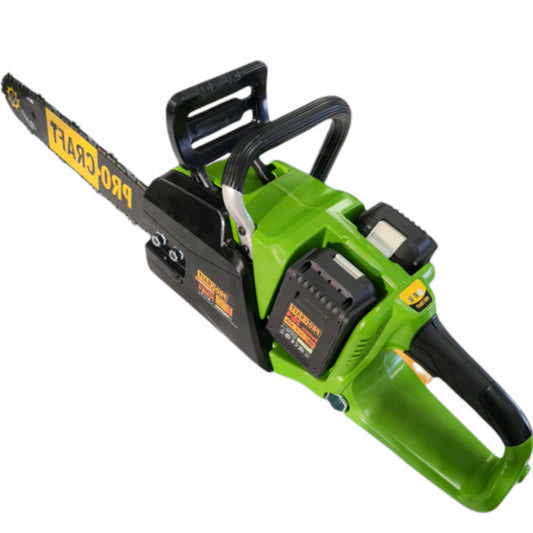 Drujbă cu Acumulator ProCraft PCA40/2 - Fără Acumulator și Încărcător, Tăiere Rapidă Lemn