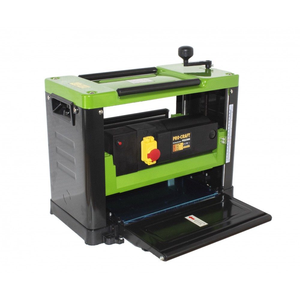 Rindea Electrică cu Abric și Grosime ProCraft PD2300 - Greutate 27,5 kg, Rindeluire 0-3 mm
