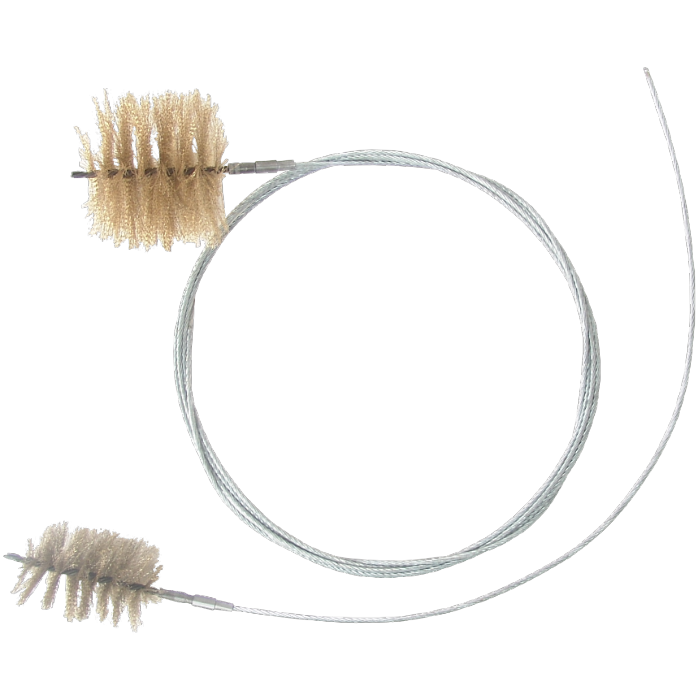 Perie de Sârmă pentru Horn și Burlane Ø 180 mm - Tijă 7 m, Curățare Coș de Fum