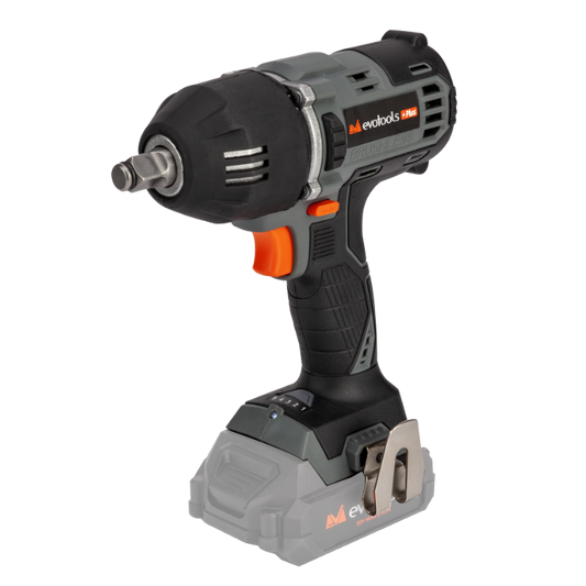Pistol de Impact Brushless EvoTools +Plus MAX 20V POWER - 1/2", 400 Nm, 5 Trepte Drive Control