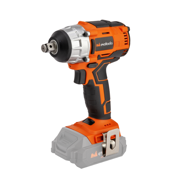 Pistol de Impact Brushless EvoTools MAX 20V POWER - Antrenare 1/2", 250 Nm, fără Acumulator