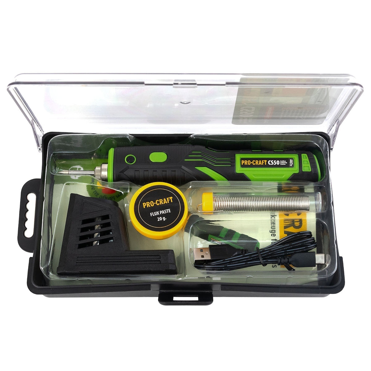 Pistol de lipit universal cu acumulator PROCRAFT CS50