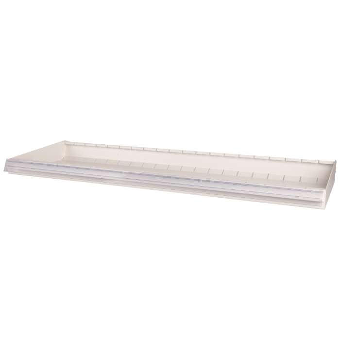 Polita cu Separator Expozitor Metalic 2068 / L[mm]: 1000; l[mm]: 530