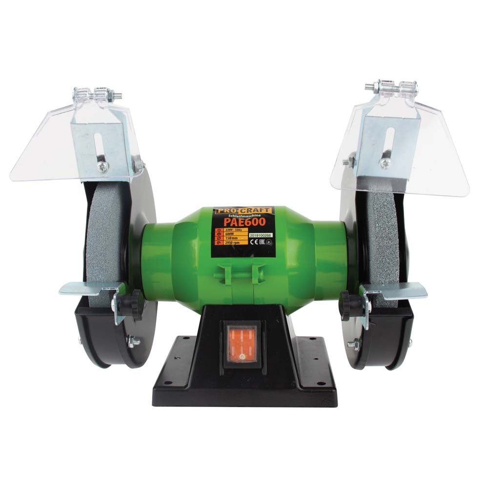 Polizor de banc PROCRAFT PAE600, 150 W, 2800 rpm, disc 150 mm