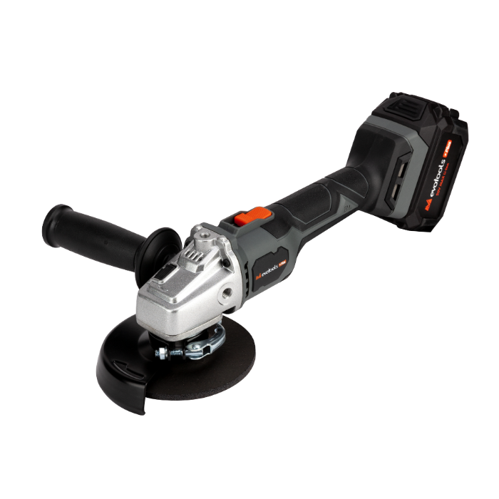 Polizor Unghiular Brushless EvoTools +Plus MAX 20V POWER - Disc Ø 125 mm, 2500-10000 rot/min