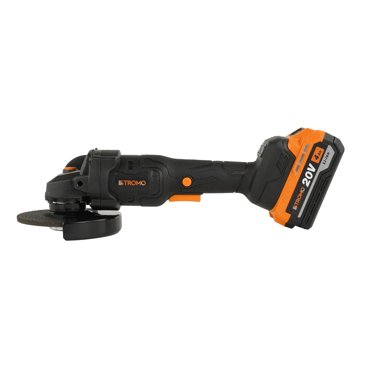 Polizor unghiular pe acumulator Stromo AGA216 4 Ah, 20 V , 7450 rot/min , Brushless