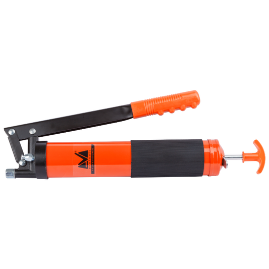 Pompă de Gresat Manuală EvoTools 500 cmc - Racord Rigid și Flexibil Inclus, Manșon Cauciuc