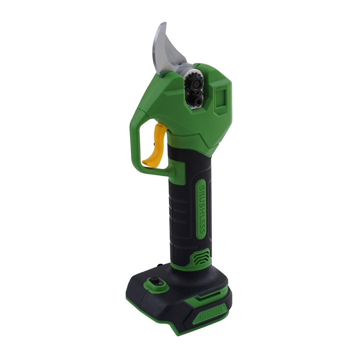 PP-FFTP 7 IN 1 – Set multifuncțional pe acumulator: foarfecă de grădină, fierăstrău cu lanț, trimmer și tijă telescopică PARTNERPRO, 2 acumulatori, brushless