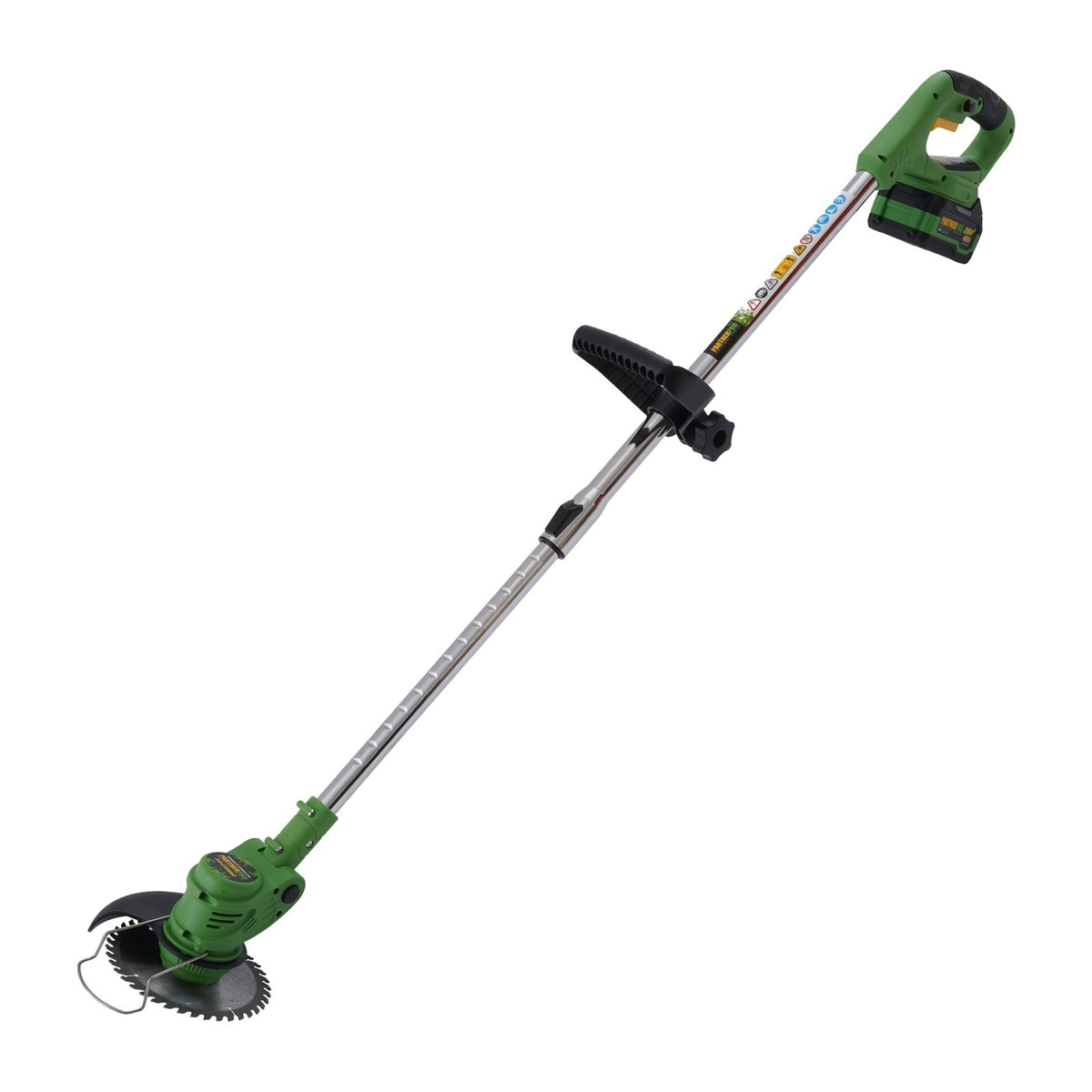 PP-FFTP 7 IN 1 – Set multifuncțional pe acumulator: foarfecă de grădină, fierăstrău cu lanț, trimmer și tijă telescopică PARTNERPRO, 2 acumulatori, brushless