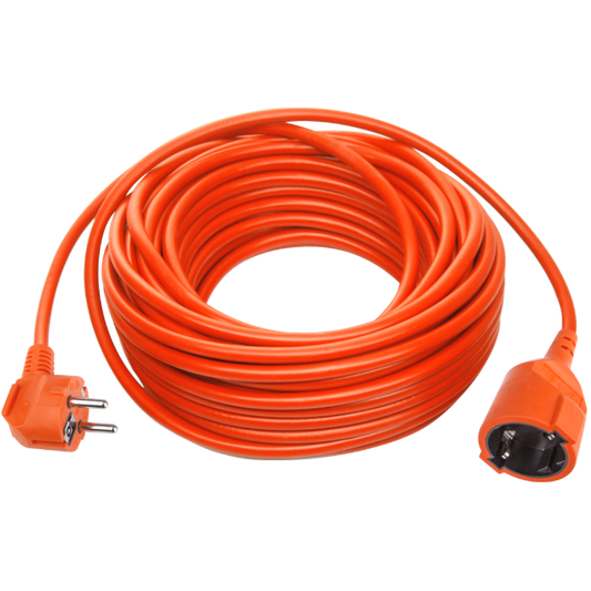 Prelungitor Electric cu Cuplă EvoTools 15 m - Maxim 3,5 kW, Conector Schuko, Izolație Rezistentă