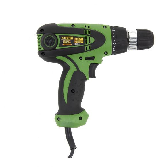 Autofiletantă Electrică ProCraft PB1200 - 1200 W, Design Ergonomic, Înșurubare și Găurire
