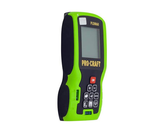 Telemetru Laser ProCraft PLDM-60 - Măsurare Distanță de Precizie, Design Compact, Construcții