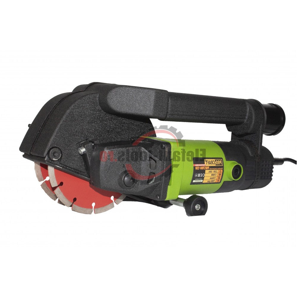 Freză de Canelat ProCraft PM1700-150 - Greutate 10,1 kg, Canale în Beton Armat și Zidărie