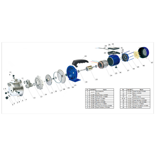 Piesa de schimb 676985 / P: Stator Complet