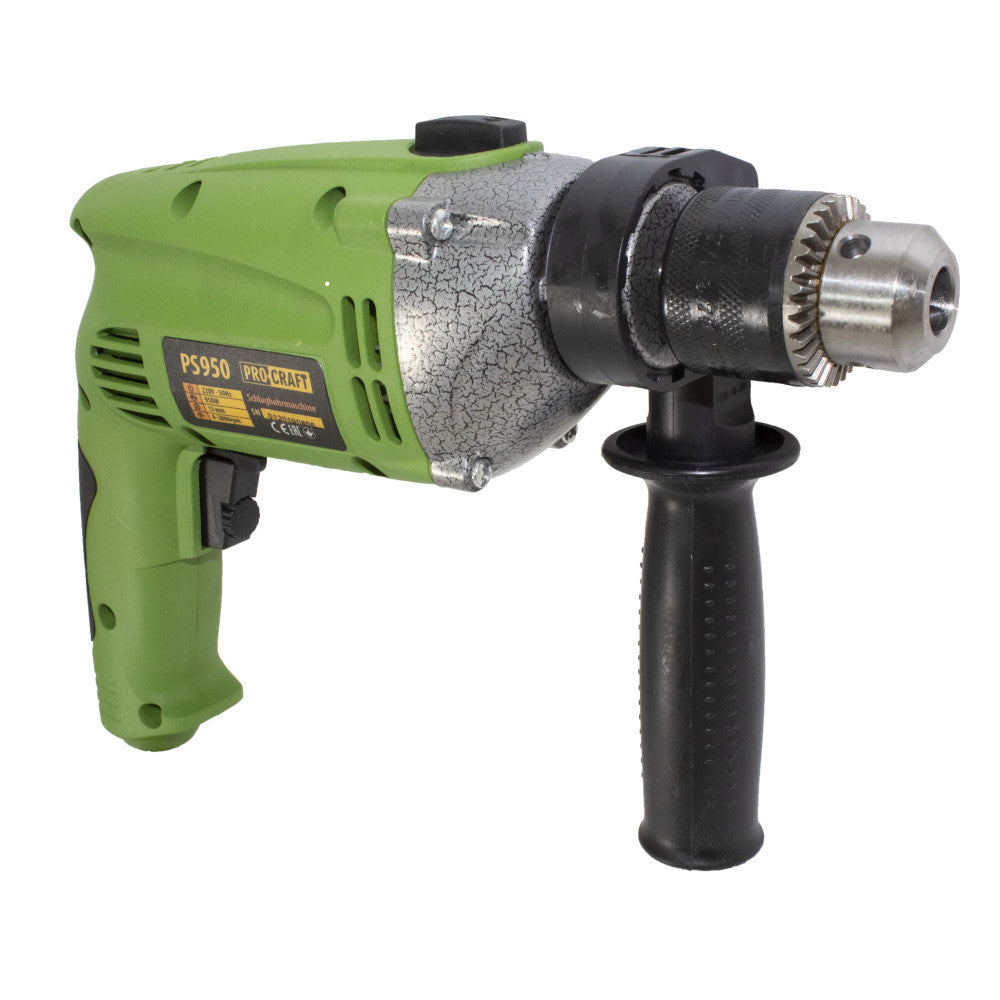 Bormașină cu Percuție ProCraft PS1050 - 1000 W, Mandrină 13 mm, Greutate 2,62 kg, Revers