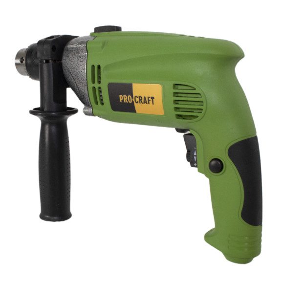 Bormașină cu Percuție ProCraft PS950 - Greutate 2,3 kg, Găurire Lemn, Beton și Metal, Revers