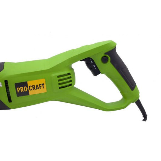 Ferăstrău Sabie Electric ProCraft PSS1600 - 1600 W, Tăiere Lemn și Lucrări de Construcție