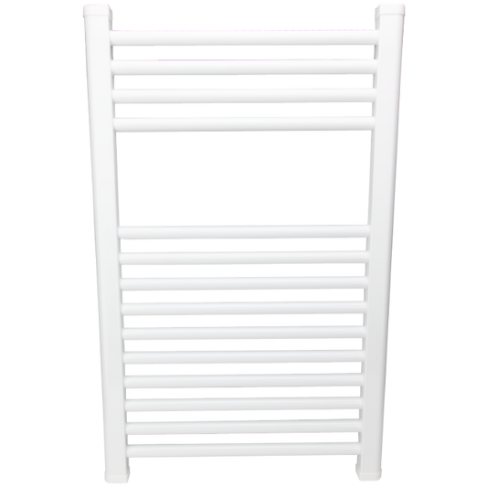 Radiator Baie din Oțel 1000 x 500 mm - Alb, Uscare Prosoape, Temperatură de Lucru 60 °C