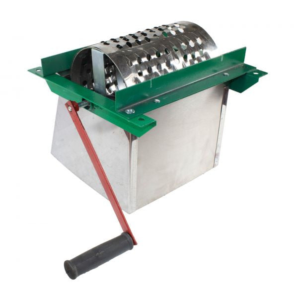 Răzătoare Manuală de Fructe Koza-Nova Mini - Total Inox, cu Tambur, Producție Ucraina