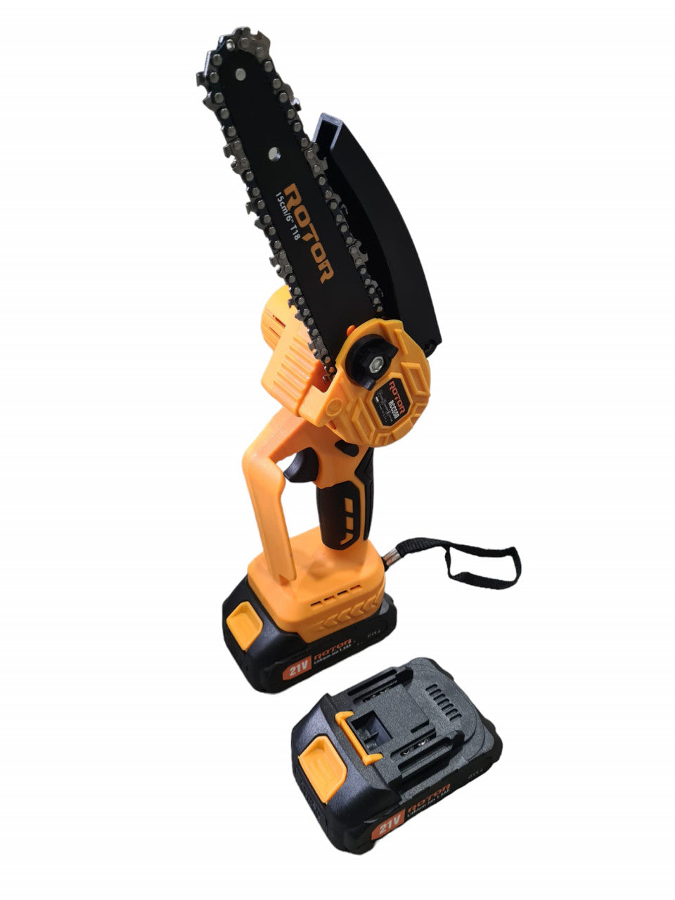 Mini Drujbă Electrică Rotor RCC550 - Ferăstrău cu Lanț Compact, Tăiere Lemn Acasă