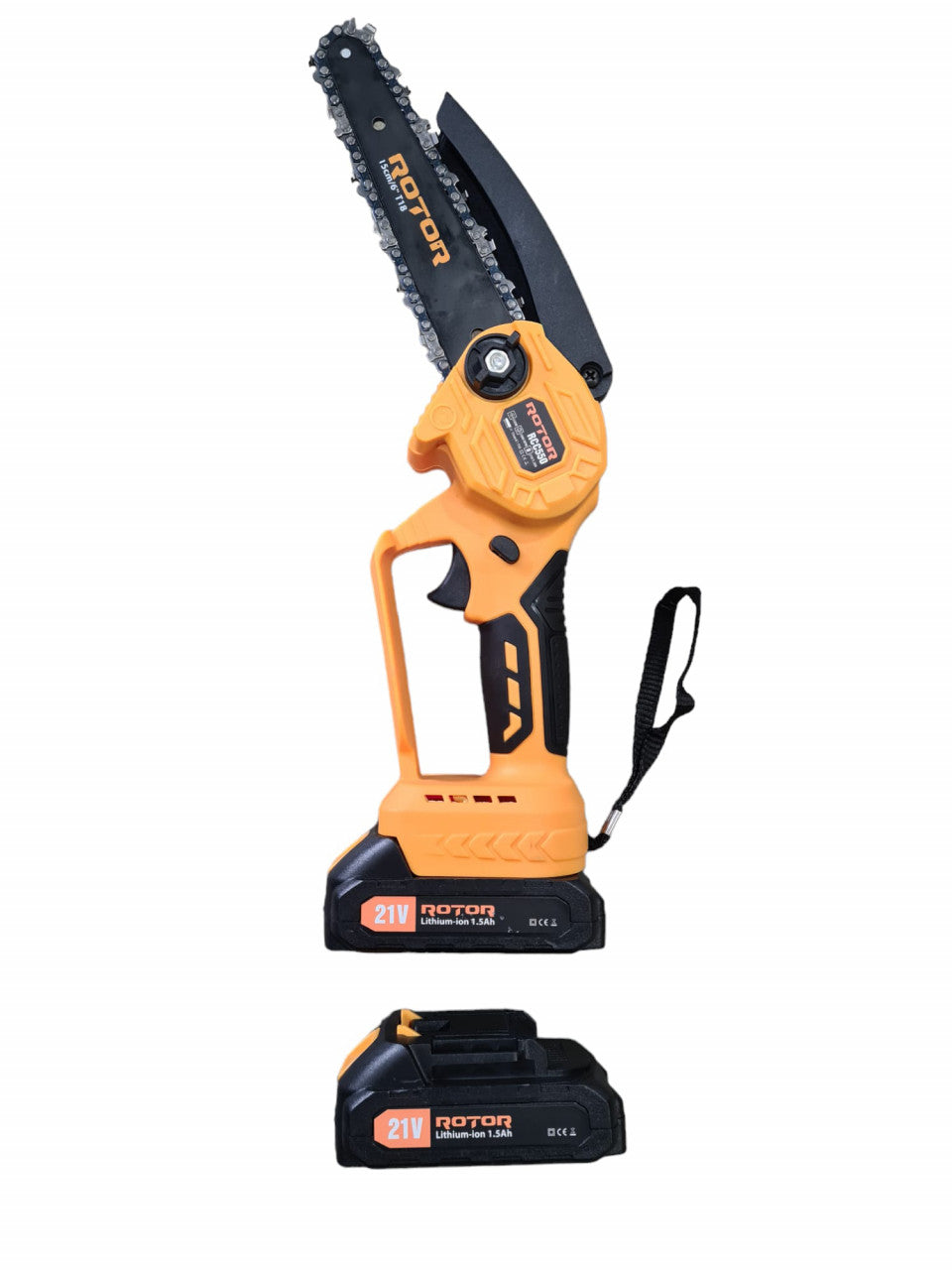 Mini Drujbă Electrică Rotor RCC550 - Ferăstrău cu Lanț Compact, Tăiere Lemn Acasă