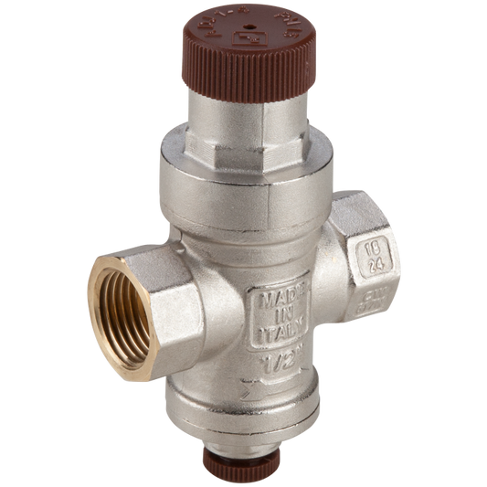 Reductor de Presiune Apă RPI15 1/2" - Maxim 15 bar, Stabilizare Presiune în Instalații