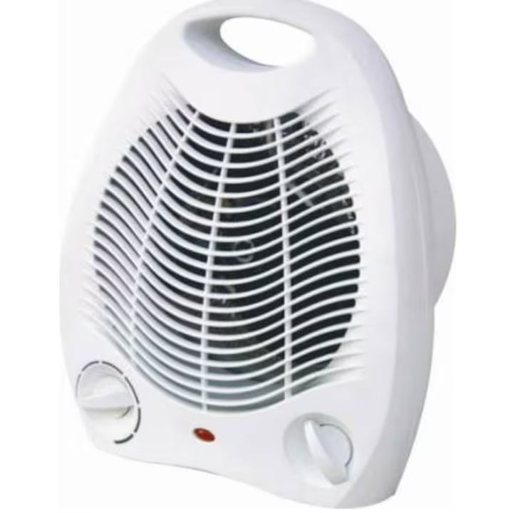 Aeroterma Hausberg HB 8501, 2000 W, 2 nivele de putere, termostat reglabil, protectie supraincalzire