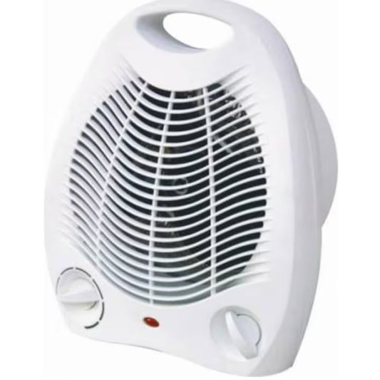 Aeroterma Hausberg HB 8501, 2000 W, 2 nivele de putere, termostat reglabil, protectie supraincalzire