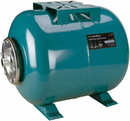 Rezervor Hidrofor EvoSanitary 100 L - Presiune 10 bar, Oțel 1,2 mm, Membrană EPDM