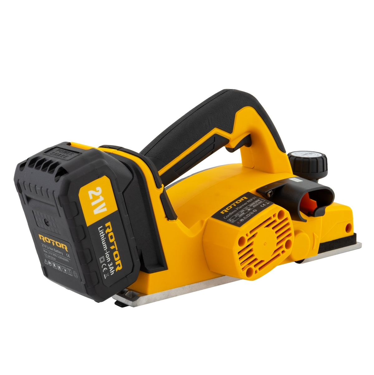 Rindea pe acumulator ROTOR REP21, 21V/3Ah, 500 W, 16000 rot/min ,Brushless