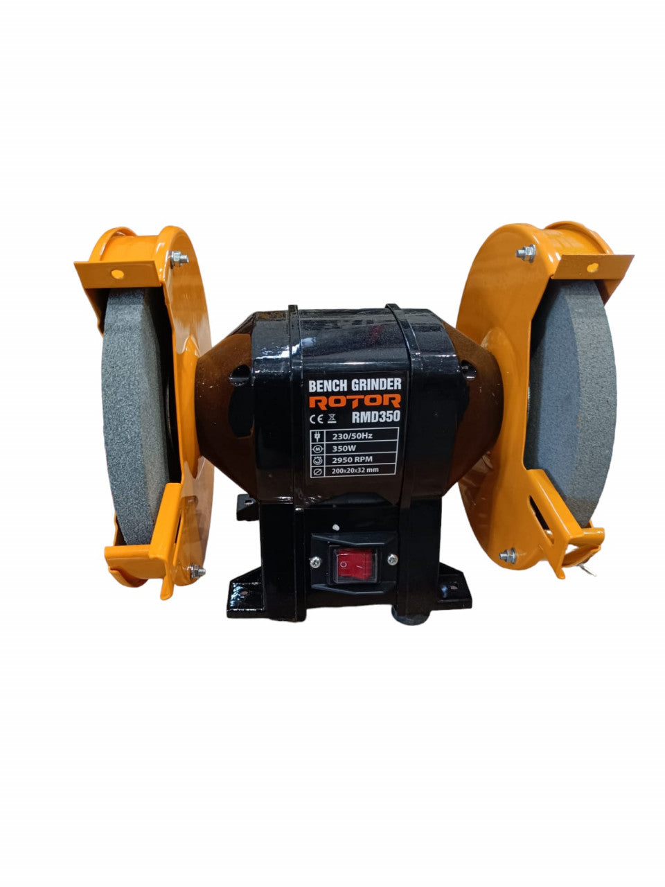 Polizor de Banc RMD350 - 350 W, Polizare și Ascuțire Metal, Atelier și Bricolaj