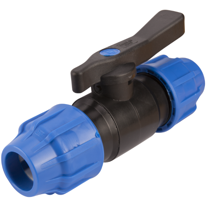 Robinet PEHD Italia 18VCBB-3 Ø 25 mm - Racord Compresie, Distribuție Apă și Fluide sub Presiune