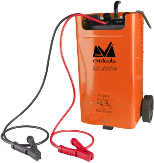 Redresor și Robot de Pornire Auto EvoTools BC-S420 - 1200 W, Încărcare Acumulatori Auto