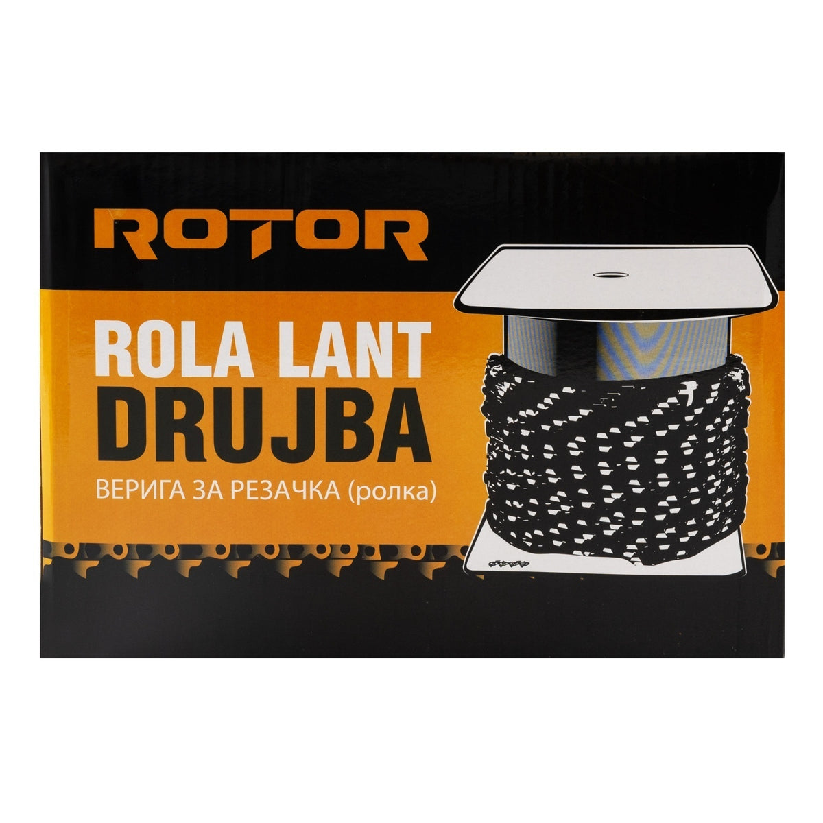 Rola lant drujba 30,5 m, pas 3/8 LP, grosime 1,3 mm, 1640 pinteni, full-chisel Rotor