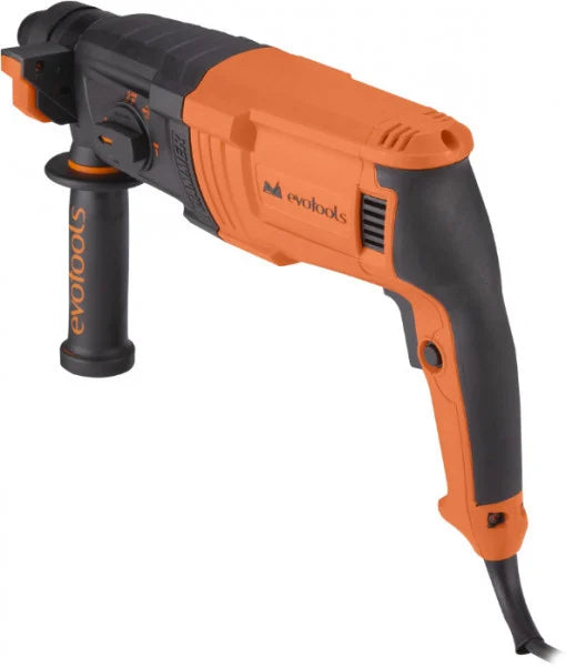Ciocan Rotopercutor EvoTools RH800B - 900 W, 3,2 J, 1250 rot/min, Prindere SDS, Găurire Beton